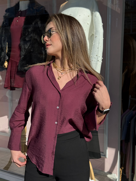 MODAL BASİC V YAKA GÖMLEK