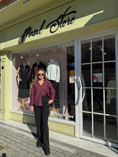 MODAL BASİC V YAKA GÖMLEK