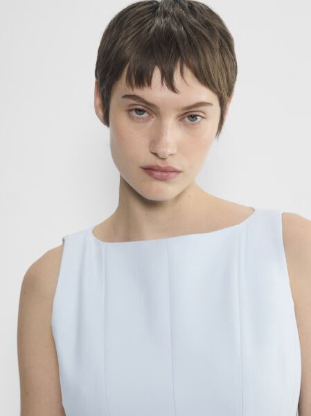 BEBE MAVİSİ PRENSES ELBİSE