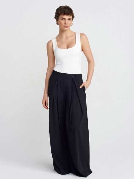 Kalın Askılı Poliamid Atlet-Ekru