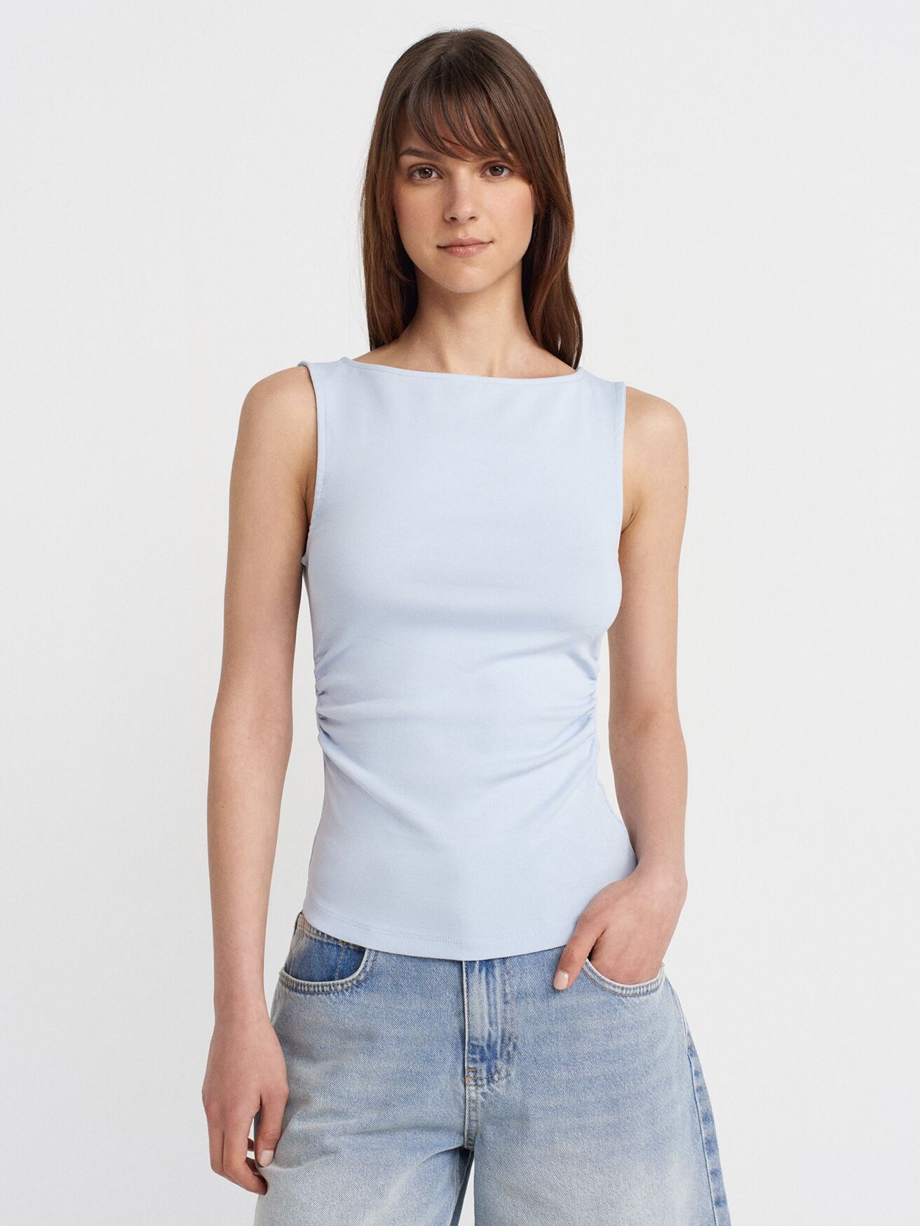 BÜZGÜLÜ KAYIK KAYA TOP -BEBE MAVİSİ