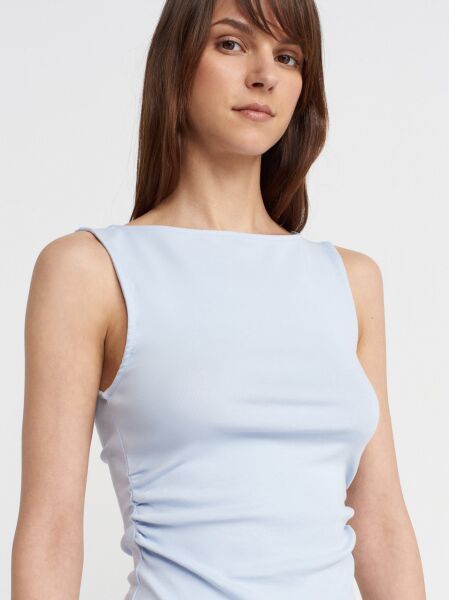 BÜZGÜLÜ KAYIK KAYA TOP -BEBE MAVİSİ