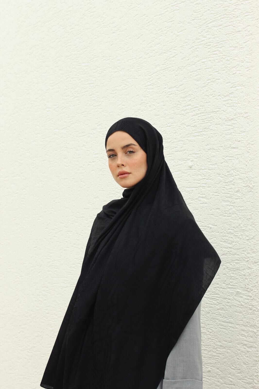 ETNİK DESEN  ŞAL -SİYAH