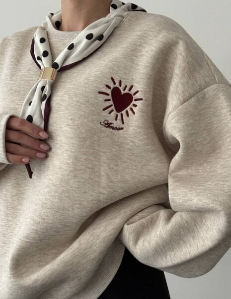 FULARLI SWEAT BEJ