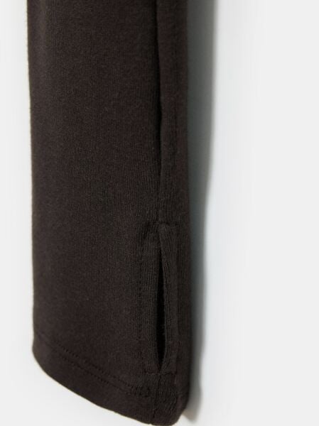 Modal Uzun Kollu Top-Koyu Kahve